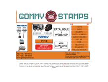 Tablet Screenshot of gommystamps.be